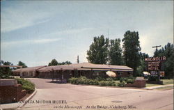 Magnolia Motor Hotel Postcard
