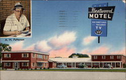 Fleetwood Motel Burlington, NC Postcard Postcard