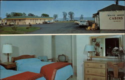 White House Motel & Cabins Postcard