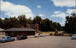 Gateway at Western entrance to Algonquin Provincial Park Postcard
