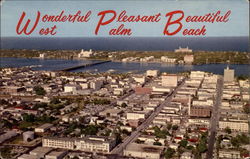 Wonderful Pleasant Beautiful West Palm Beach Postcard