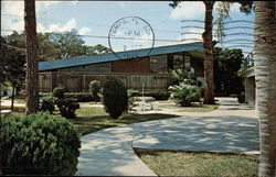 The Sarasota Mobile Home Park Auditorium Postcard