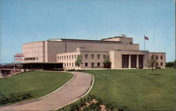 Franklin County Veterans Memorial Auditorium Postcard