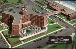 Hotel Berkeley-Carteret Asbury Park, NJ Postcard Postcard