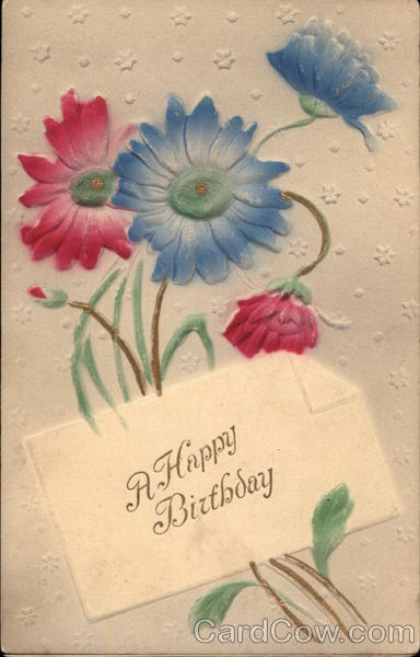 A Happy Birthday Airbrushed