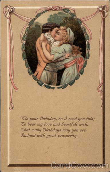 Couple Hugging Birthday