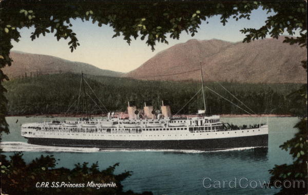 C.P.R. S.S. Princess Marguerite Steamers