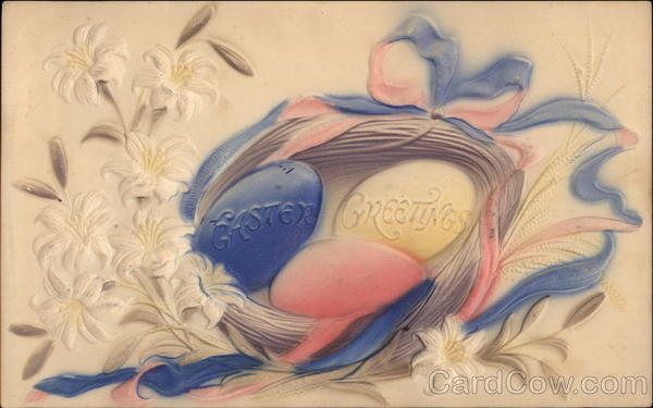 Easter Greetings Eggs