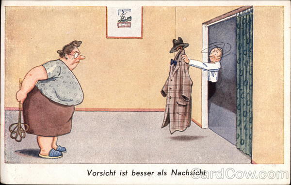 Vorsicht ist besser als Nachsicht Drinking