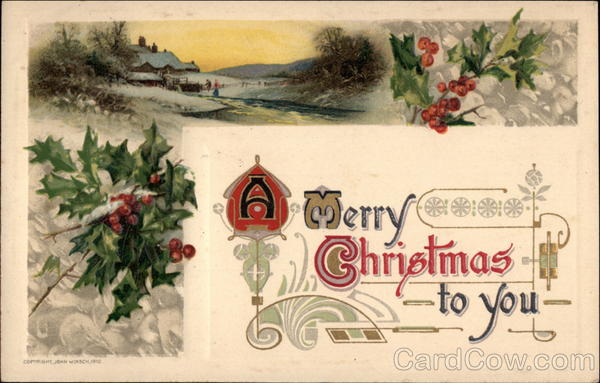 A Merry Christmas to you