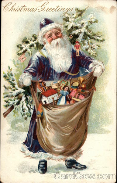 Christmas Greetings Santa Claus