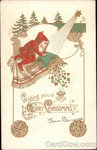 Wishing you a Merry Christmas Santa Claus