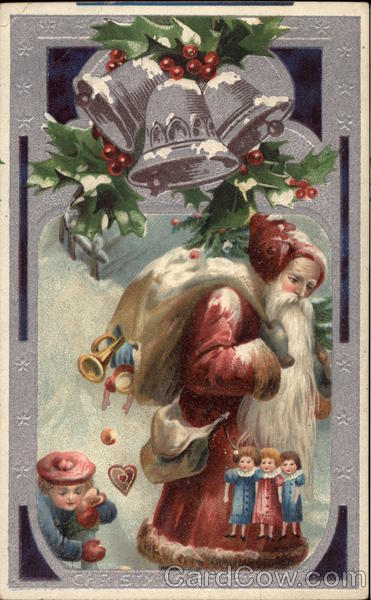 Bells, Santa & toys Santa Claus