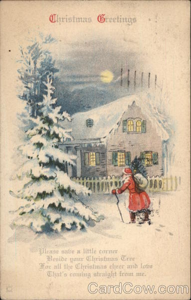 Christmas Greetings Santa Claus