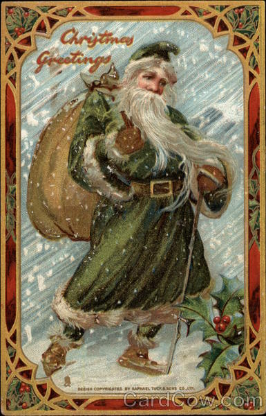 Christmas Greetings Santa Claus