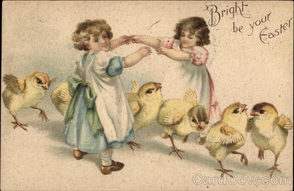 Bright Be Your Easter With Chicks