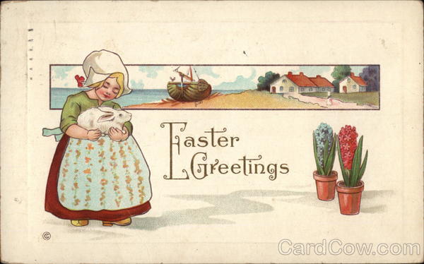 Easter Greetings With Children