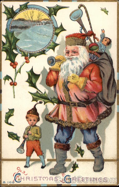 Christmas Greetings Santa Claus