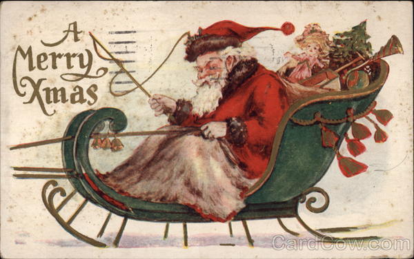 Santa merry christmas wishes nose eyes claus very little two segerios wallpaper A Merry Xmas Santa Claus