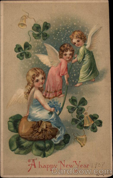 A Happy New Year Angels & Cherubs