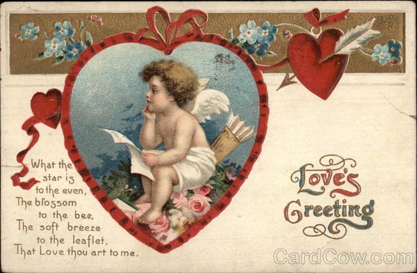 Love's Greeting Cupid