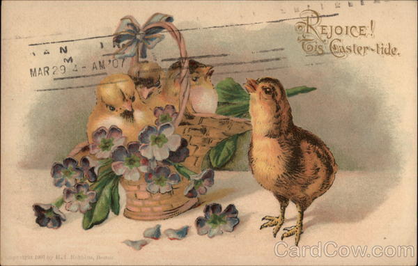 Rejoice! 'Tis Easter Tide With Chicks