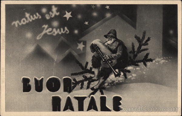 Buon Natale - Happy Christmas - Santa Claus