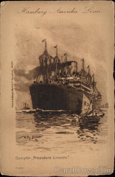 Dampfer, President Lincoln Steamers