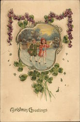 Christmas Greetings Postcard