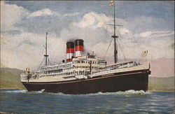 Cosulich Line Trieste, T.S.S. Martha Washington Postcard