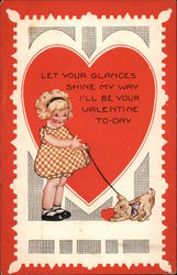 Let your glances shine my way Postcard