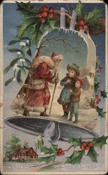 A Happy Christmastide Postcard