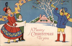 A Merry Christmas to You Postcard