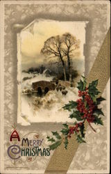 A Merry Christmas Postcard
