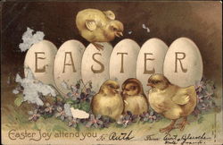 Easter Joy Attend You Postcard