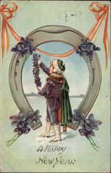 A Happy New Year Postcard