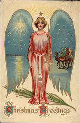 Christmas Greetings Postcard
