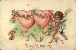 To My Valentine Postcard
