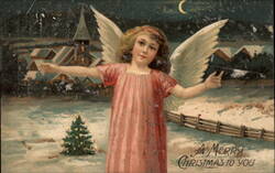 A Merry Christmas to You Postcard