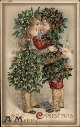 A Merry Christmas Postcard
