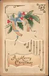 A Merry Christmas Postcard