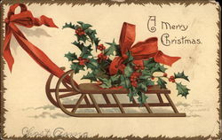 A Merry Christmas Postcard