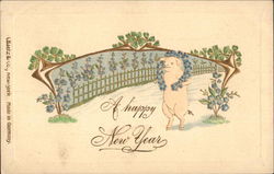 A Happy New Year Postcard