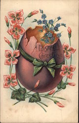 Easter Greeting Postcard