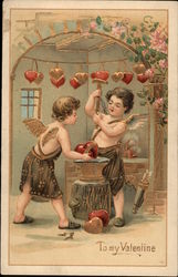 To My Valentine Postcard