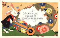 To wish you a load of Easter happiness Postcard