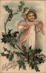 Christmas Greetings Postcard