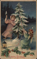 A Merry Christmas Postcard