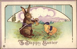 A Happy Easter Postcard
