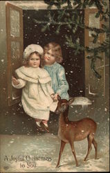 A Joyful Christmas to you Postcard